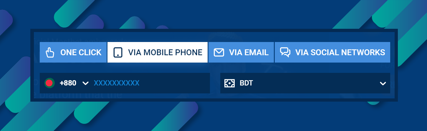New users at Mostbet have several options for registering their personal accounts.
