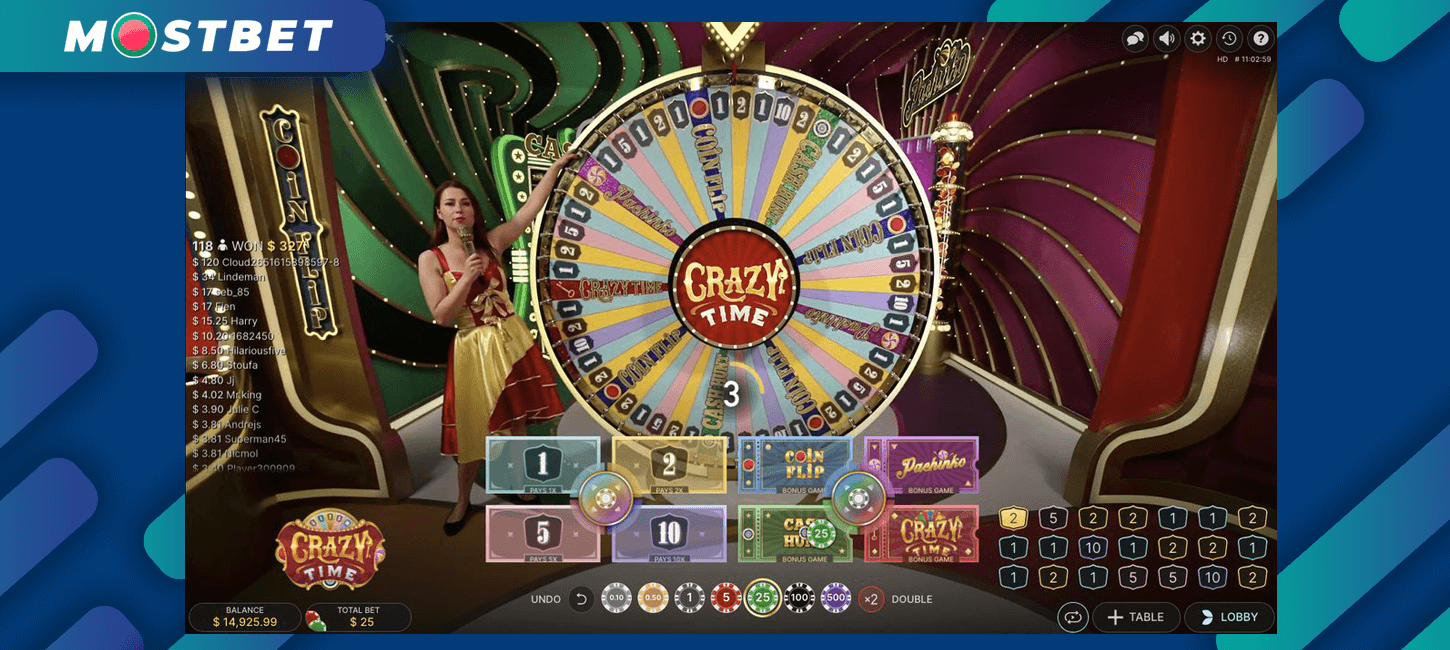 Understanding the Rules of Evolution�s Mostbet Crazy Time Game