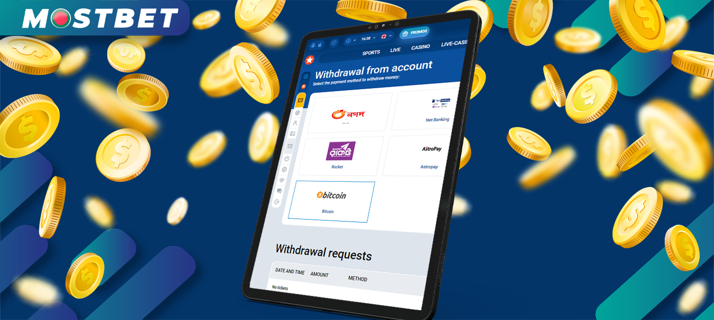 There are specific rules to follow when it comes to the withdrawal process at Mostbet: